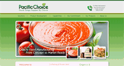 Desktop Screenshot of pacificchoice.com